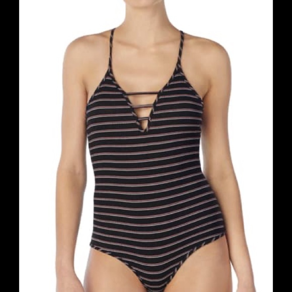 Room Service Stripe Bodysuit